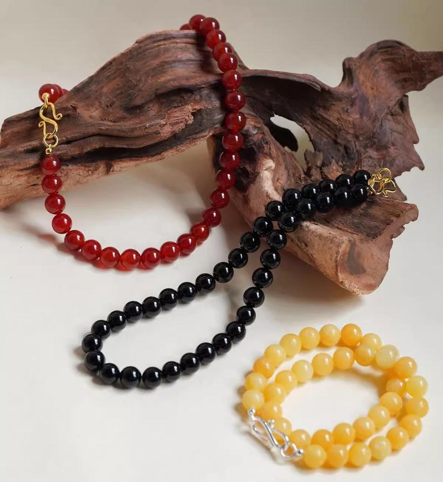 Carnelian Necklace & Bracelet