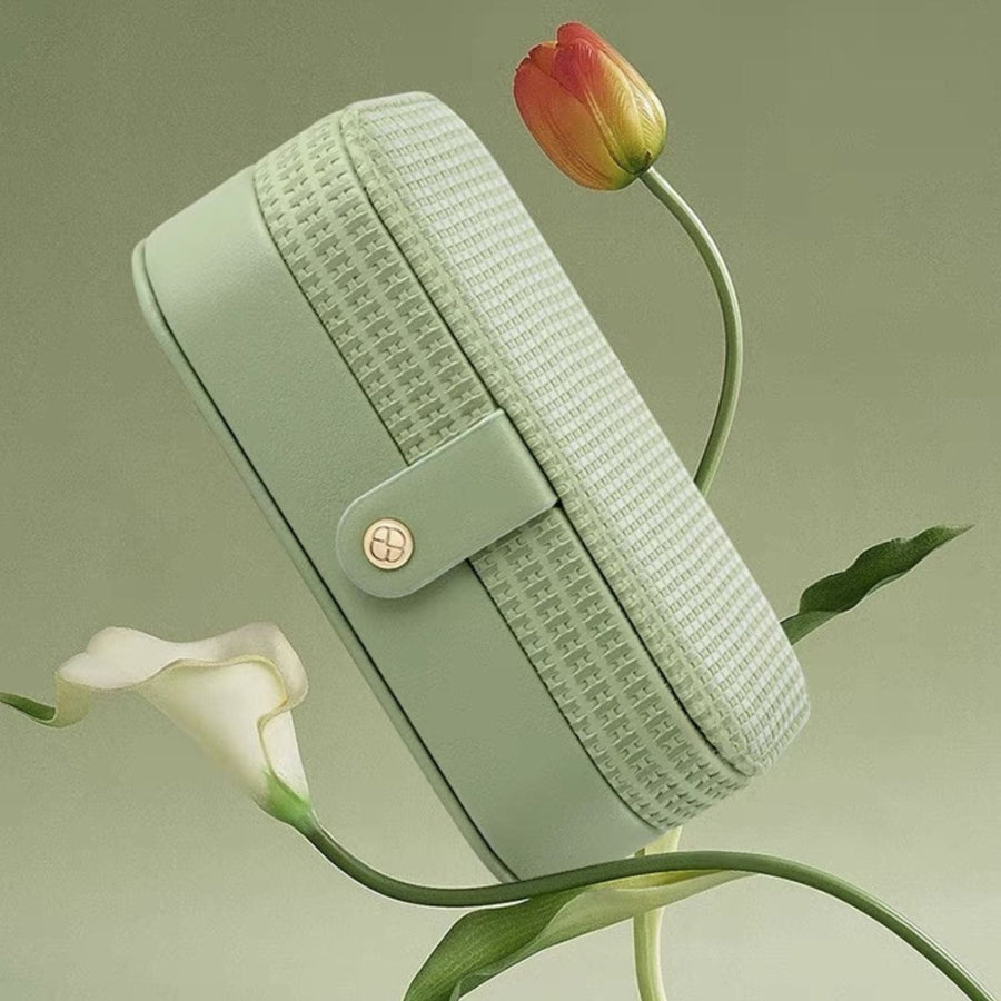 Boîte à Bijoux en Cuir Vegan Ainico - Cadeau Personnalisé