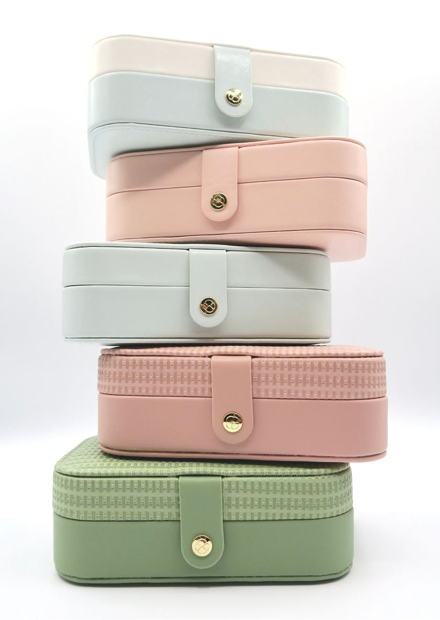 Ainico Vegan Leather Jewellery Boxes Personalised Gift for Mothers day
